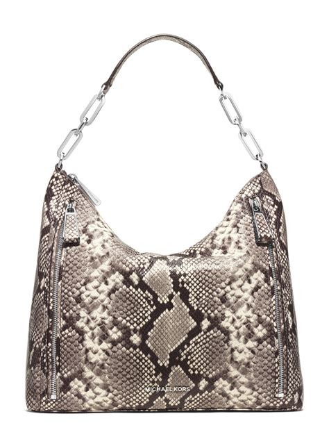 mk snakeskin bag